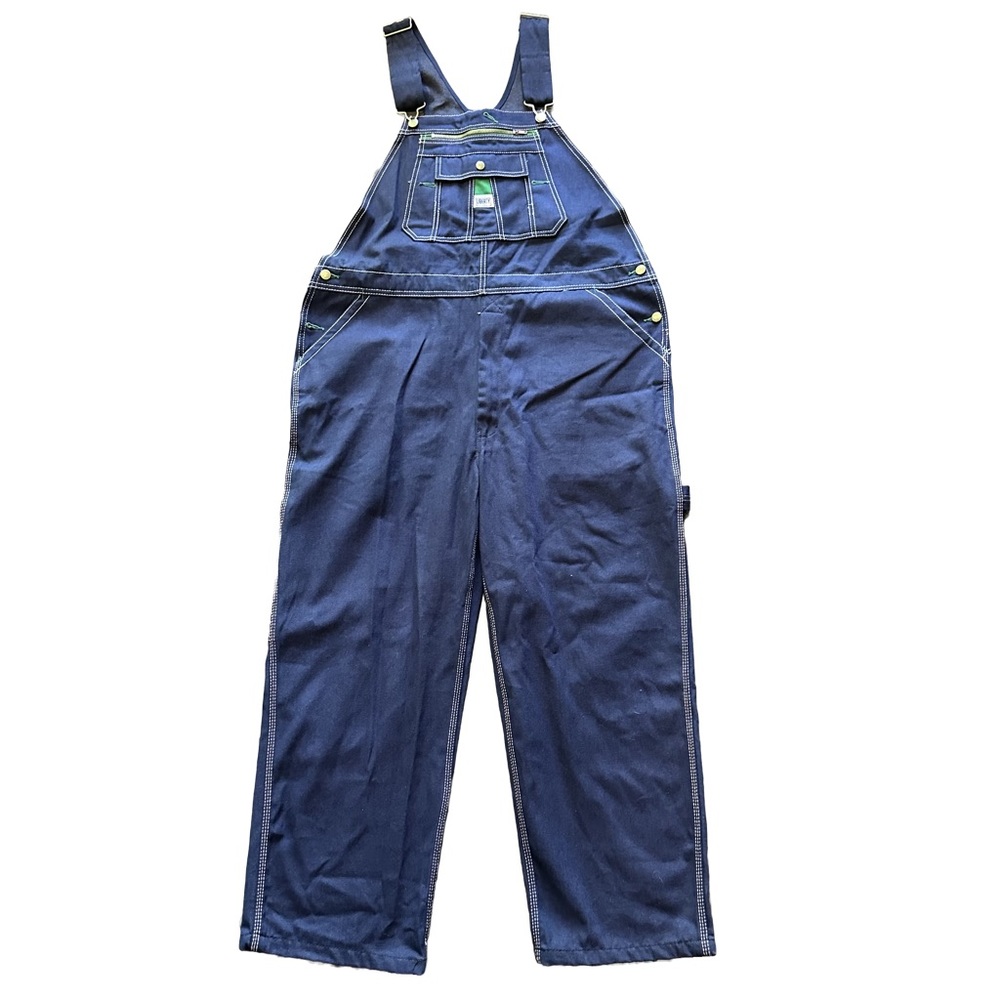 Dark Wash Blue Jean Liberty Overalls